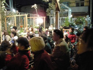 オリ−ブガーデンさんぎっしりです