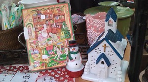 頂いたクリスマス飾り