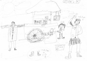 はるちゃんの出茶屋スケッチ