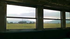 福島の車窓