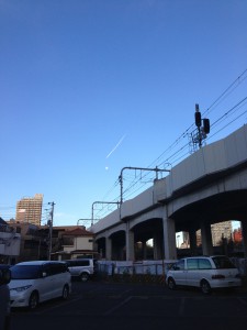 はけいちへ向かう朝