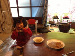 つむたんとカレー