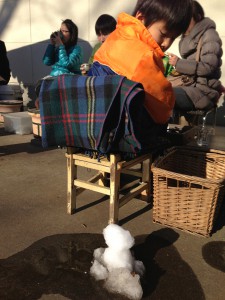 持ち込み雪だるま