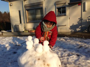 雪だるまのおはか