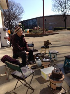 会長と小金井公園