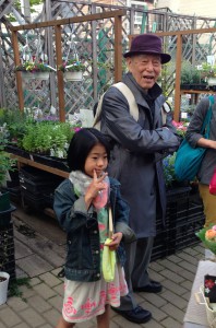 卓球のおじいちゃん