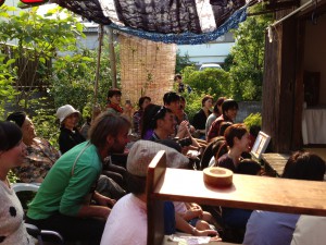 夕刻の部のお客さま