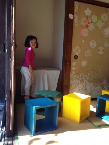 カヌー犬in平林家と出茶屋